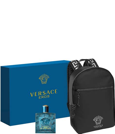 briefcasea for men versace|Versace backpack and cologne men.